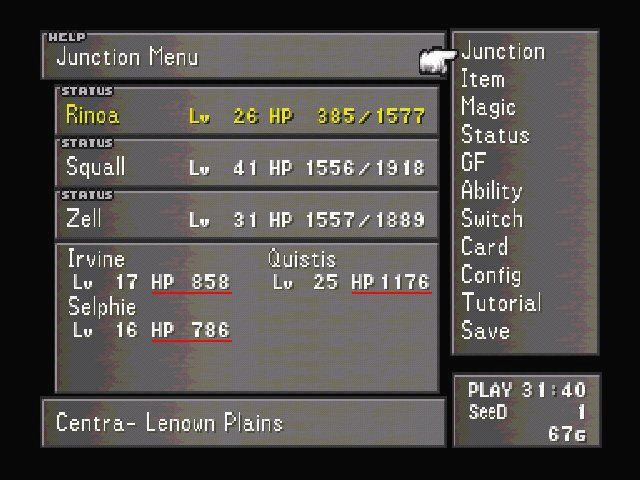 Final Fantasy VIII screenshot 4 for Playstation
